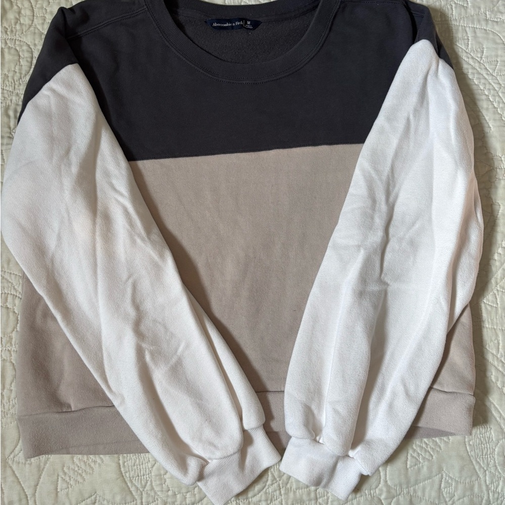 Abercrombie & Fitch Charcoal Pullover